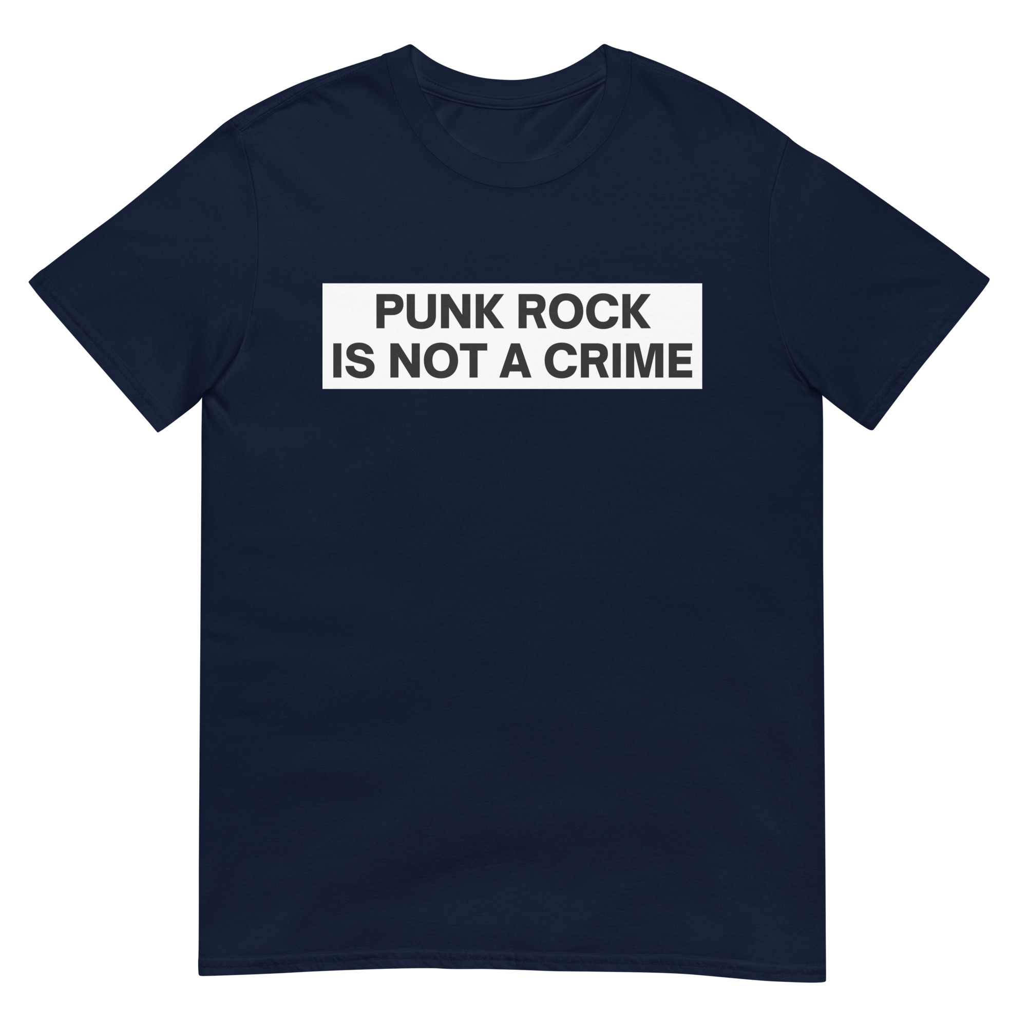 PUNK ROCK IS NOT A CRIME T-Shirt - Image 7