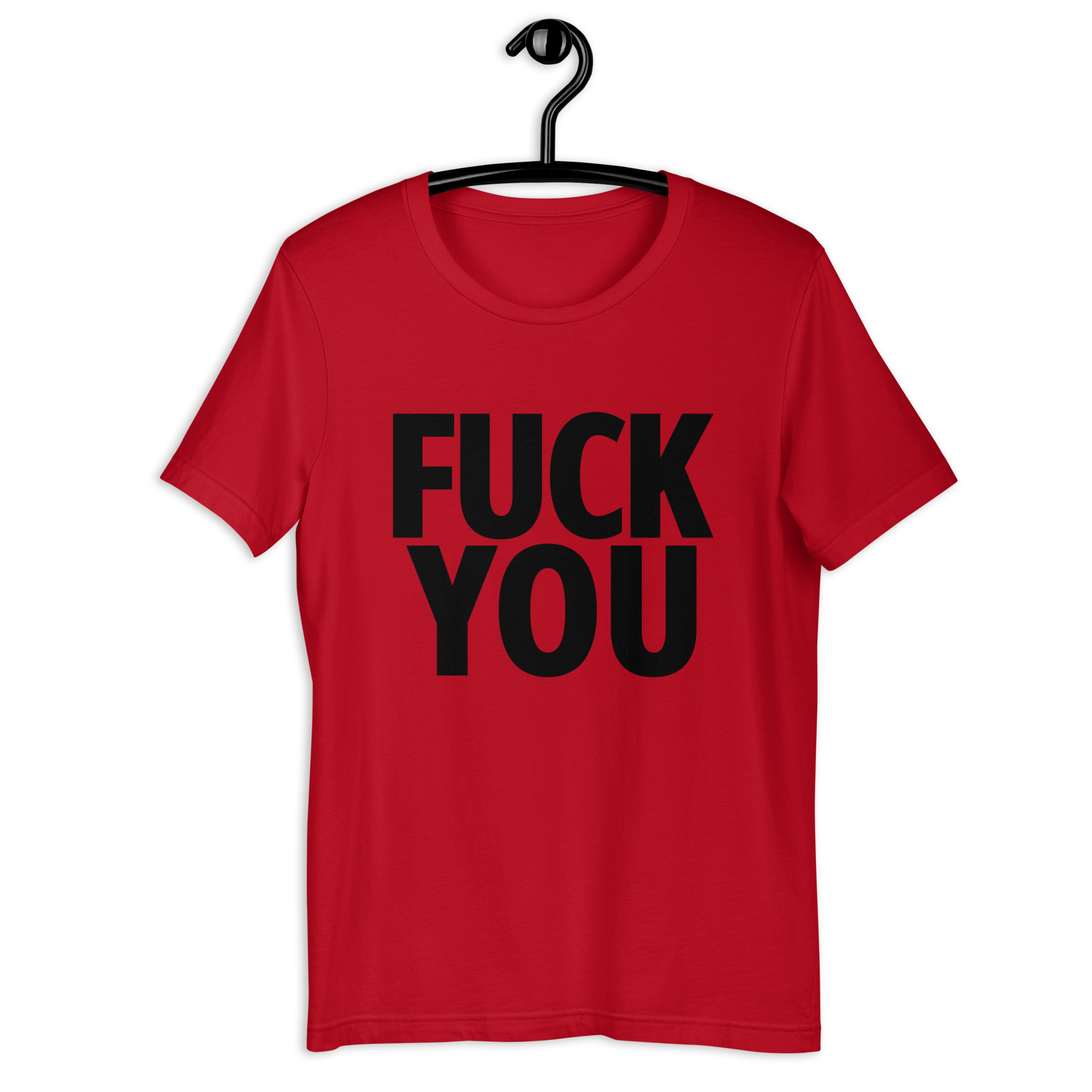 FUCK YOU (in big bold black letters) t-shirt - Image 6