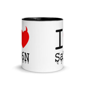 Alternative view of I Love SaTaN Mug with Color Inside | Japanese Visual Kei