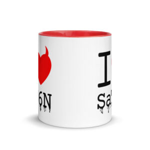 I Love SaTaN Mug with Color Inside | Japanese Visual Kei - Image 5