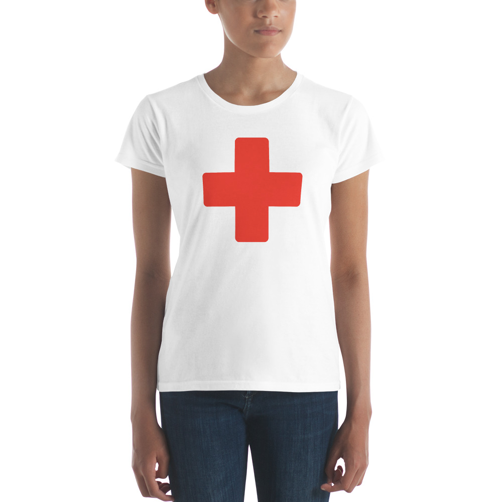 Red Cross women's t-shirt - Image 2