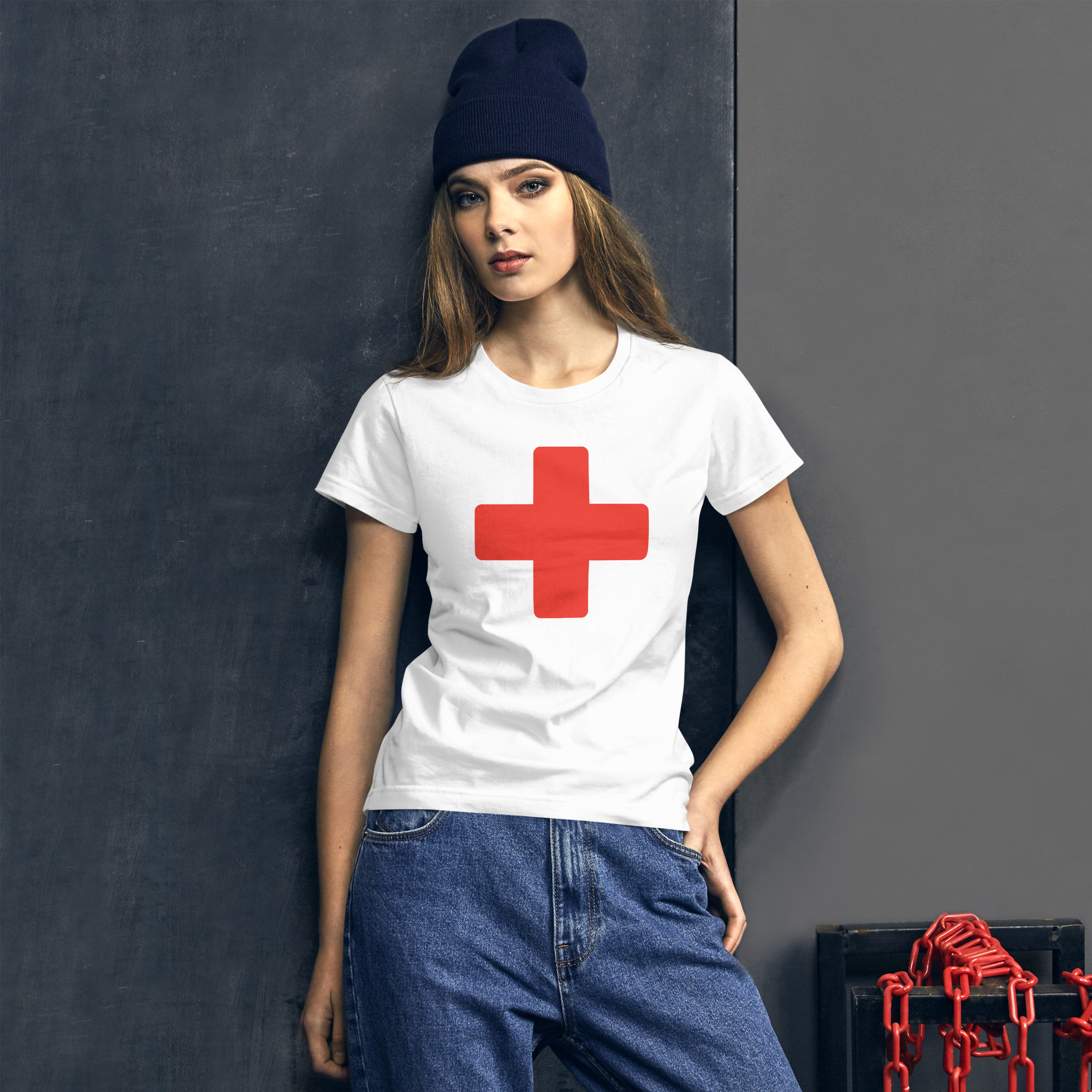 Red Cross women's t-shirt - Image 4