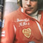 James Hunt patches 'Sex Is A High Performance Thing' and the drunken cat 'Happiness Is A Tight Pussy'