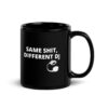 SAME SHIT DIFFERENT DJ Black Coffee Mug | Slash vs DJ Ashba