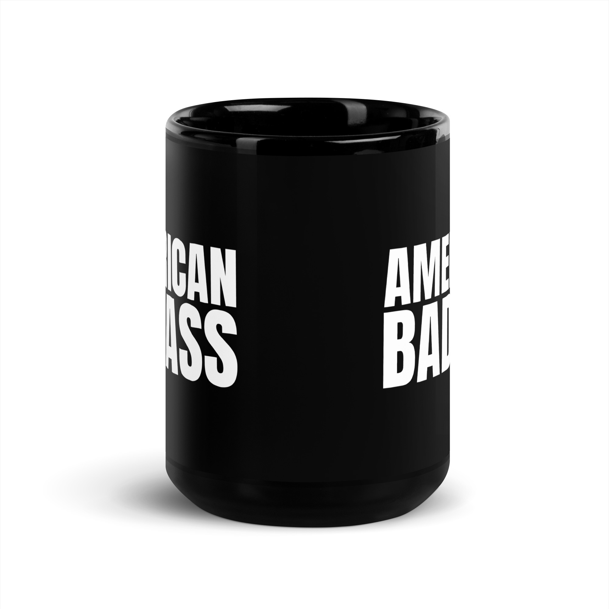 AMERICAN BADASS Black Coffee Mug - Image 6