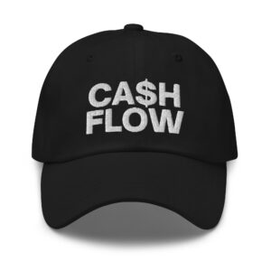 CASH FLOW Dad hat (Embroidered)