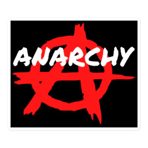 ANARCHY Graffiti sticker