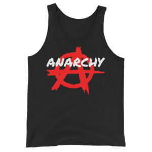 ANARCHY Graffiti Black Tank Top