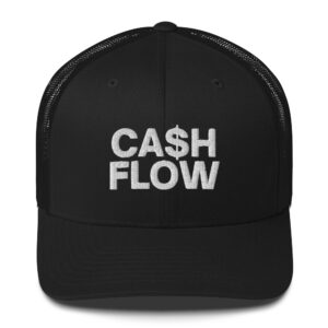 CASH FLOW Trucker Hat (Embroidered)