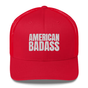 AMERICAN BADASS Trucker Hat (Embroidered)