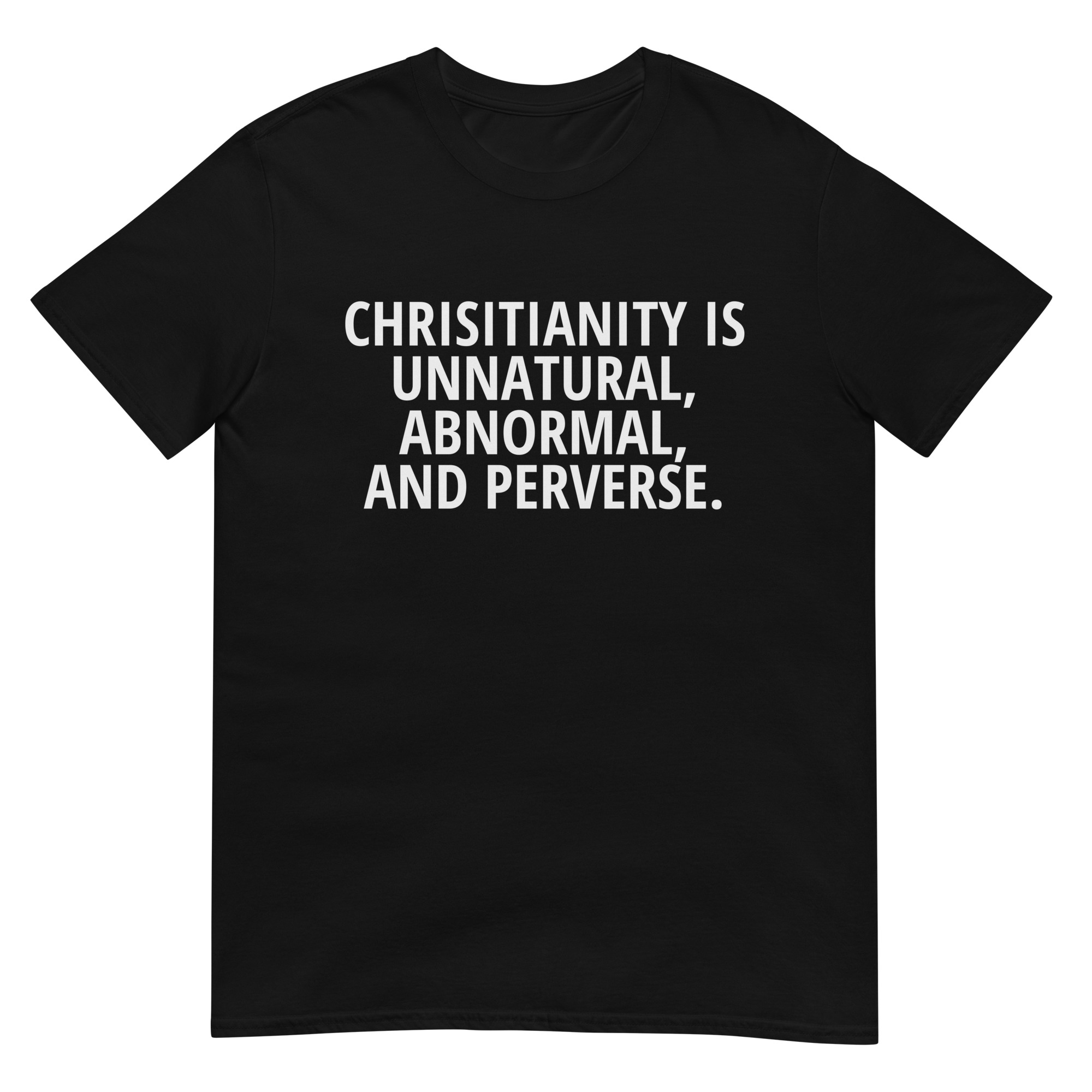 Chrisitianity Is Unnatural, Abnormal And Perverse – Marilyn Manson T-Shirt