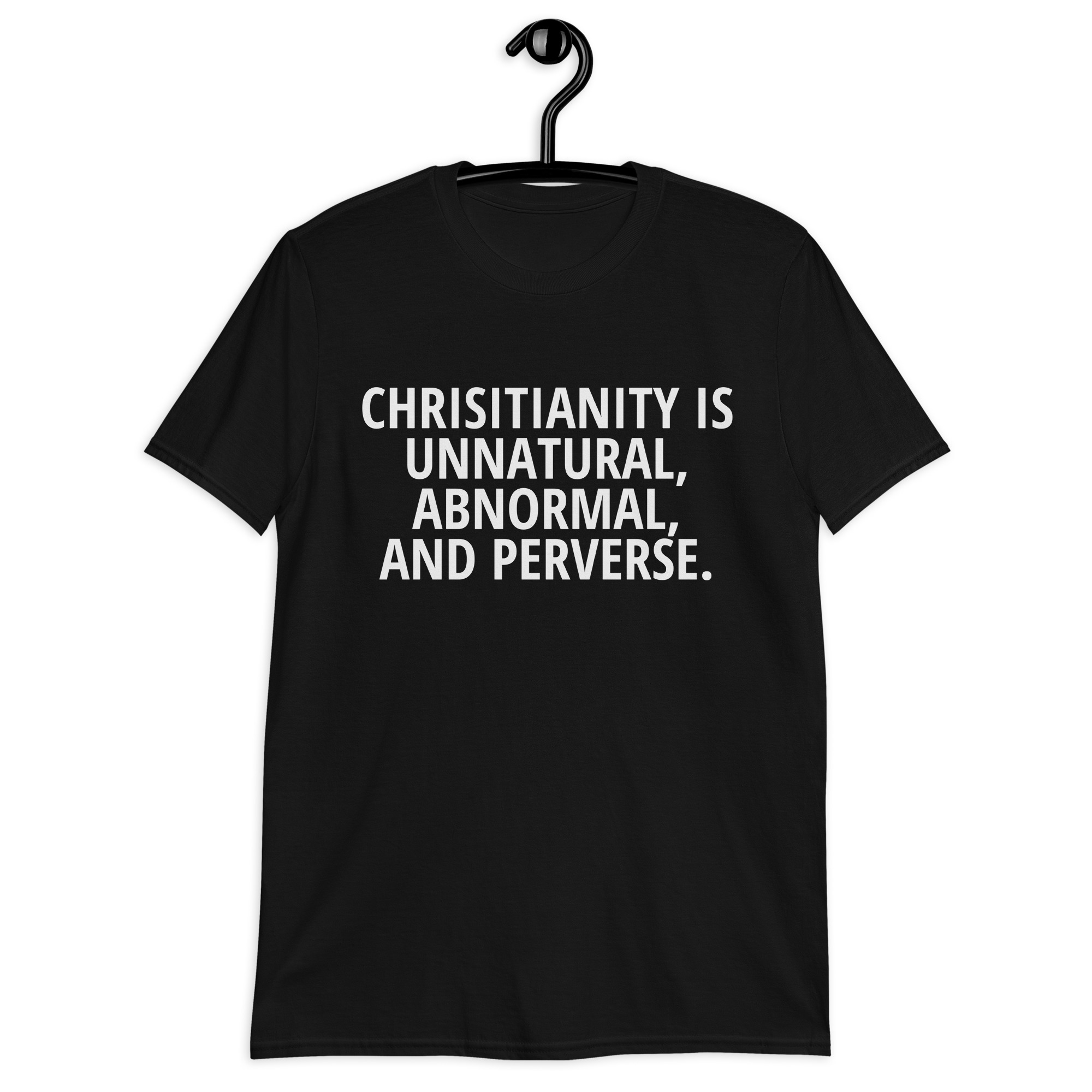 Chrisitianity Is Unnatural, Abnormal And Perverse – Marilyn Manson T-Shirt - Image 3