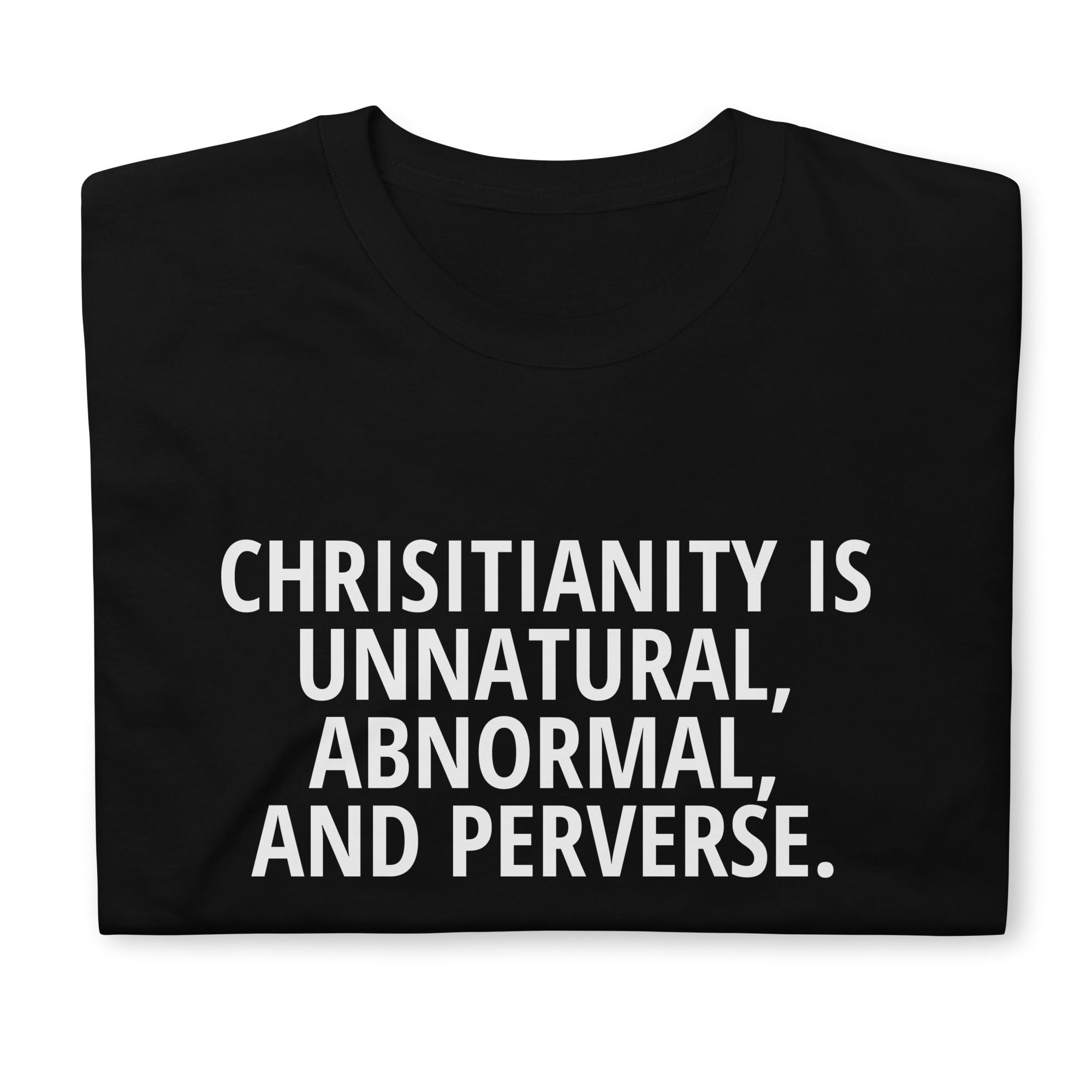 Chrisitianity Is Unnatural, Abnormal And Perverse – Marilyn Manson T-Shirt - Image 4
