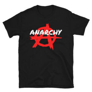 ANARCHY Graffiti Black T-Shirt