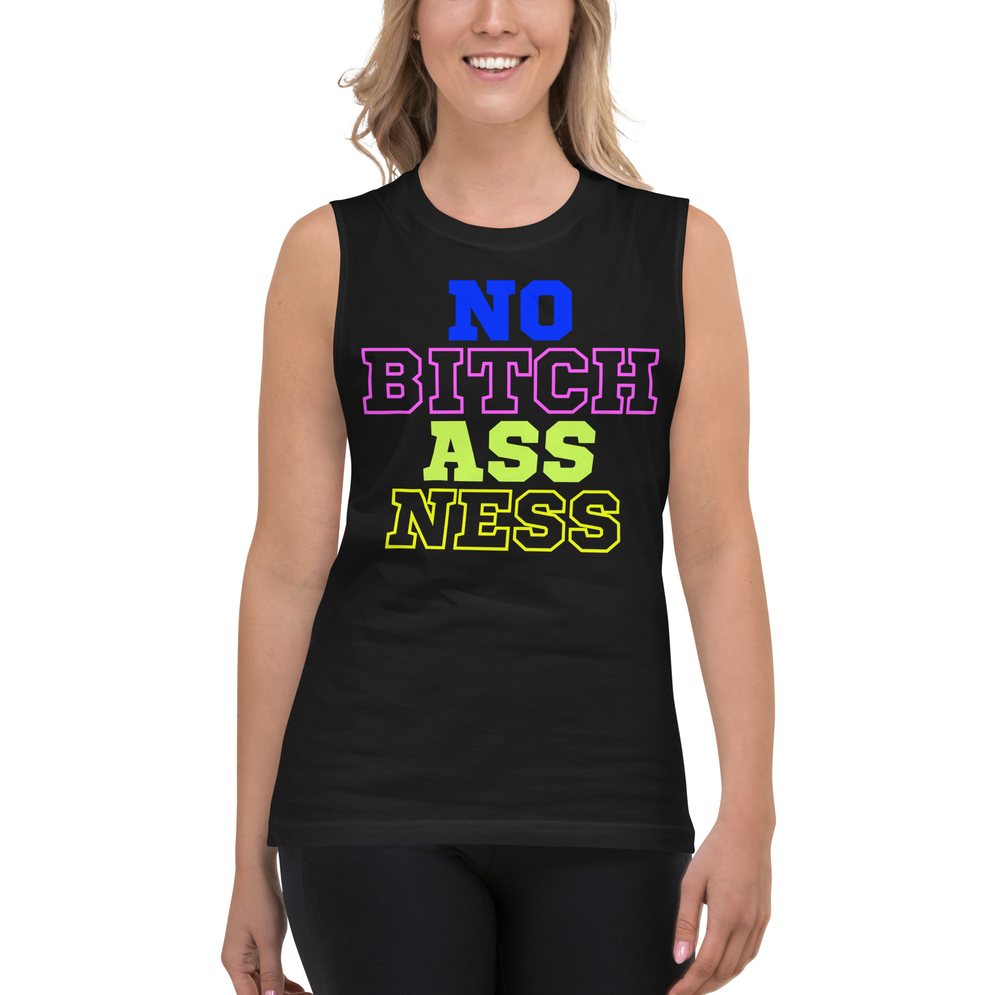 Kenny Powers No Bitch Ass Ness sleeveless shirt - Image 5