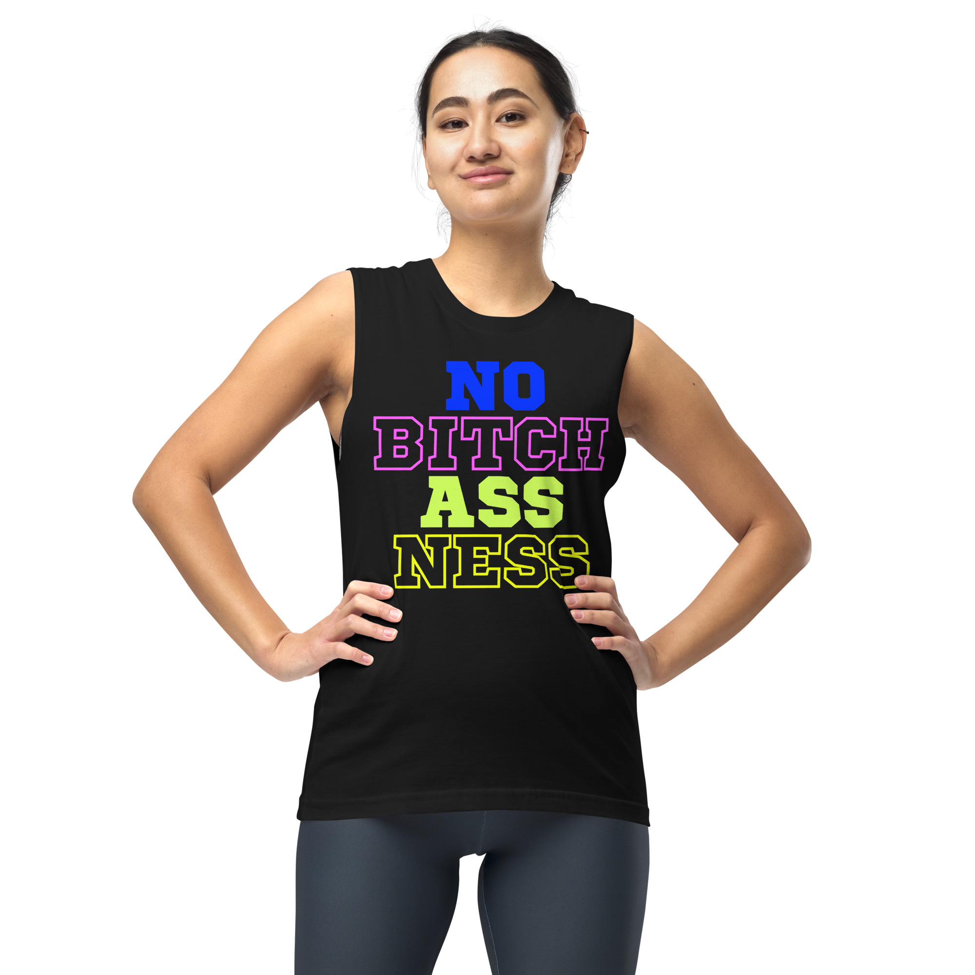 Kenny Powers No Bitch Ass Ness sleeveless shirt - Image 6