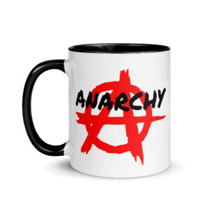 ANARCHY Coffee Mug with Color Inside - Image 3