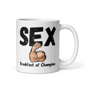 SEX Breakfast Of Champions coffee mug | James Hunt
