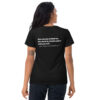 Dear Person Behind Me women's t-shirt (BACK)