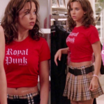 Gretchen Wieners Mean Girls Royal Punk tee