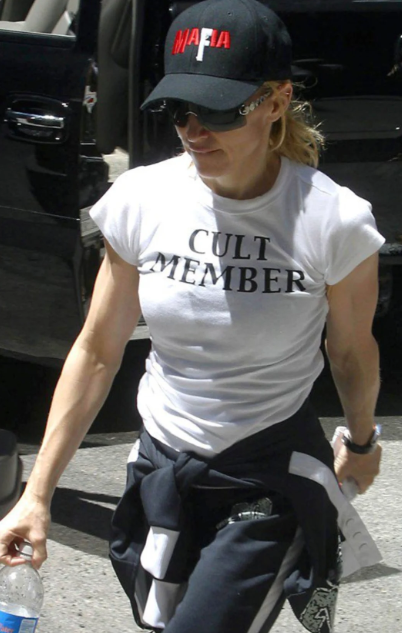 Madonna Cult Member Kabbalah t-shirt
