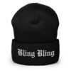 BLING BLING Beanie Hat (Embroidered)
