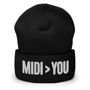 Midi > You Snapback Cuffed Beanie