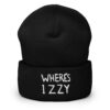 WHERE’S IZZY Beanie Hat (Embroidered)