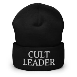 CULT LEADER Beanie Hat (Embroidered)