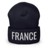FRANCE Beanie (Embroidered)
