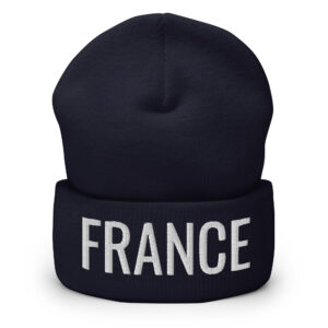 FRANCE Beanie (Embroidered)