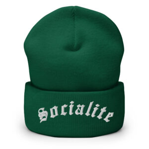 SOCIALITE Beanie hat (Embroidered) - Image 4