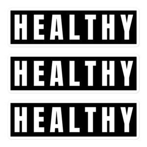 HEALTHY Sticker Pack