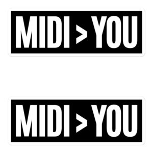 MIDI > YOU Sticker Pack