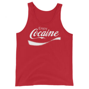 Enjoy Cocaine Tank Top | Enjoy Coca Cola Parody