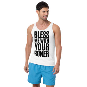 Alternative view of BLESS ME WITH YOUR BONER Tank Top