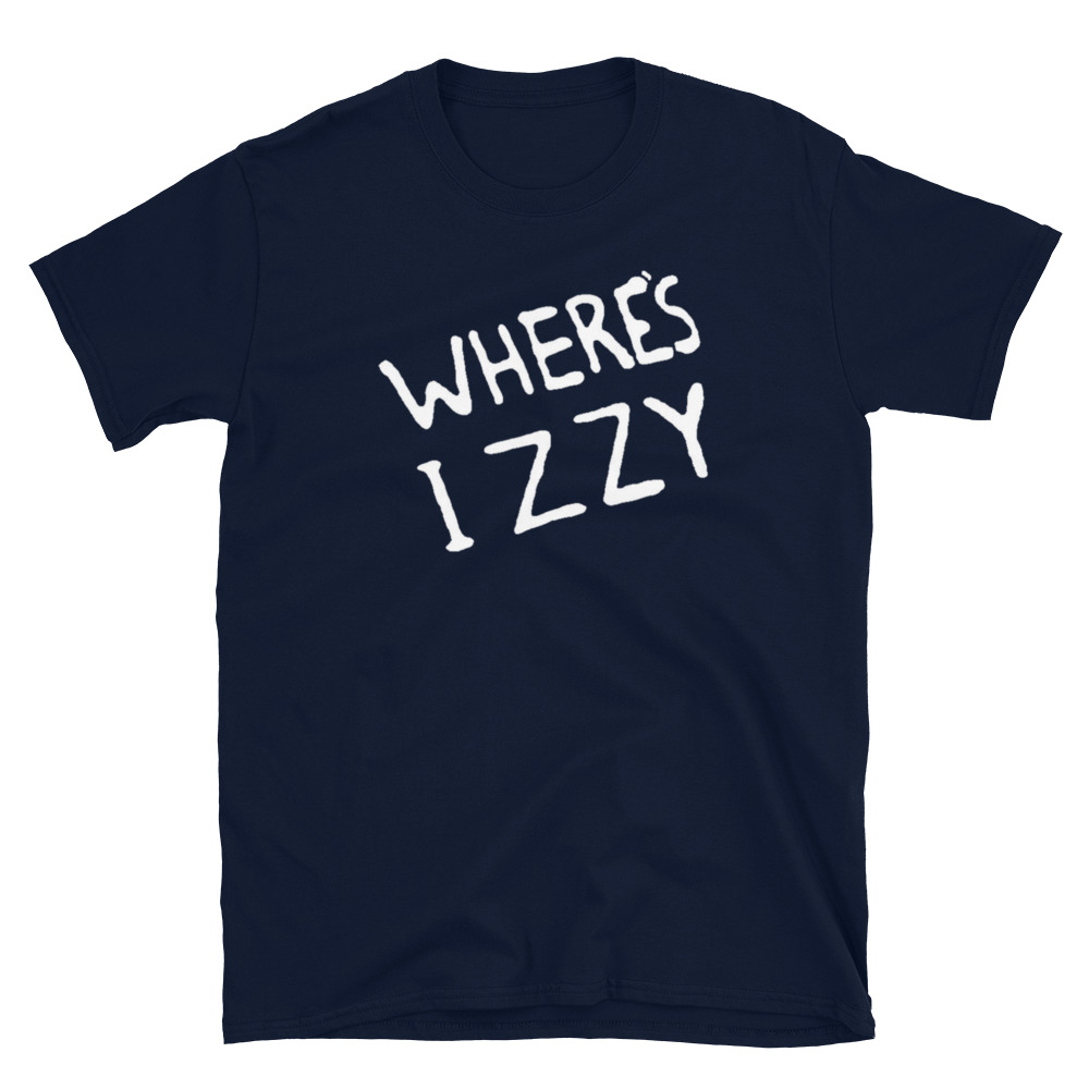 WHERE’S IZZY T-Shirt | Guns N' Roses Don't Cry GNR Izzy Stradlin ...