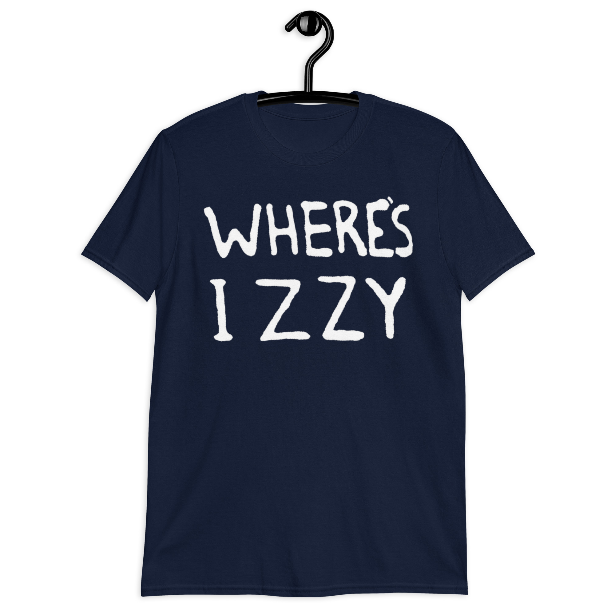 WHERE’S IZZY T-Shirt | Guns N’ Roses Don’t Cry GNR Izzy Stradlin (Horizontal version) - Image 7