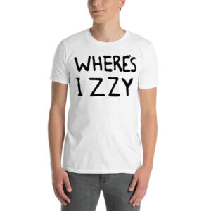 WHERE’S IZZY T-Shirt | Guns N’ Roses Don’t Cry GNR Izzy Stradlin (Horizontal)