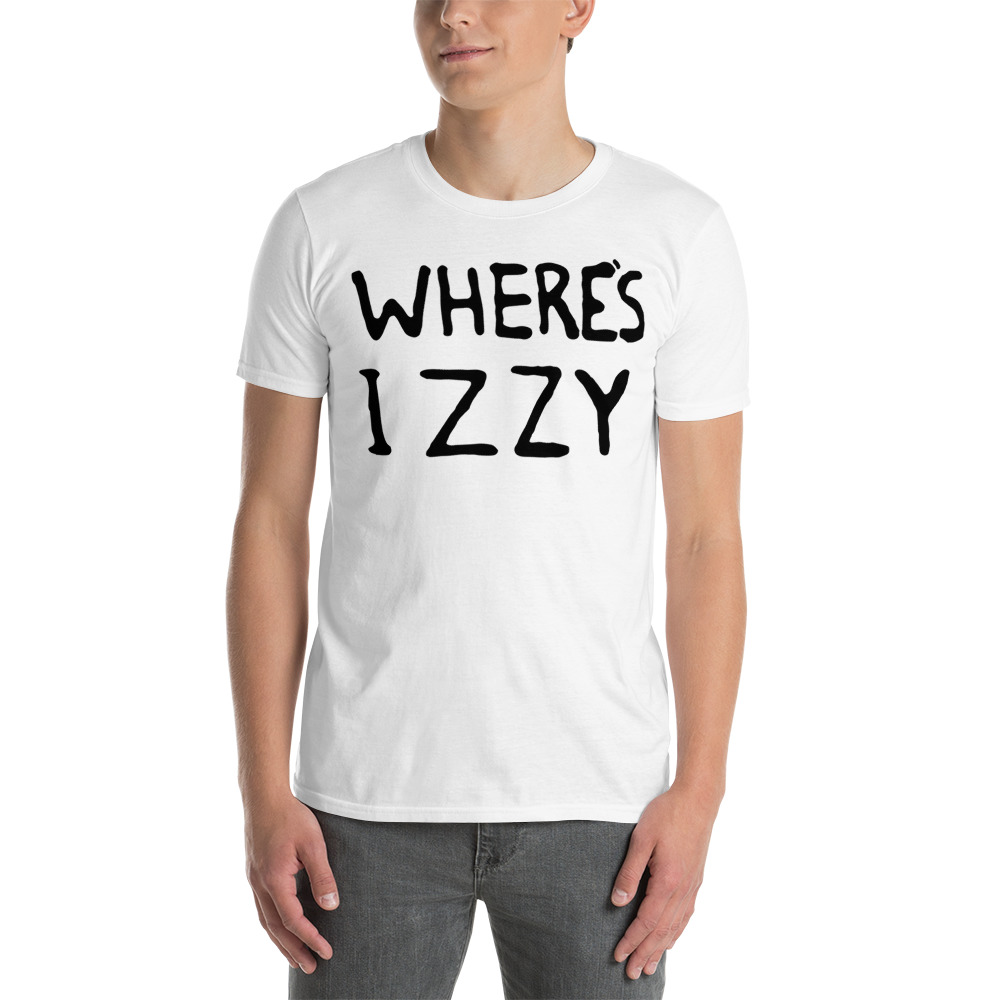 WHERE’S IZZY T-Shirt | Guns N’ Roses Don’t Cry GNR Izzy Stradlin ...