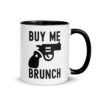 BUY ME BRUNCH Mug with Color Inside