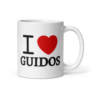 I Love Guidos coffee mug