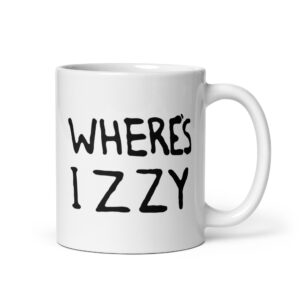 WHERE’S IZZY coffee mug | Izzy Stradlin Guns N’ Roses Don’t Cry GNR