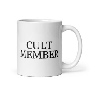 CULT MEMBER coffee mug