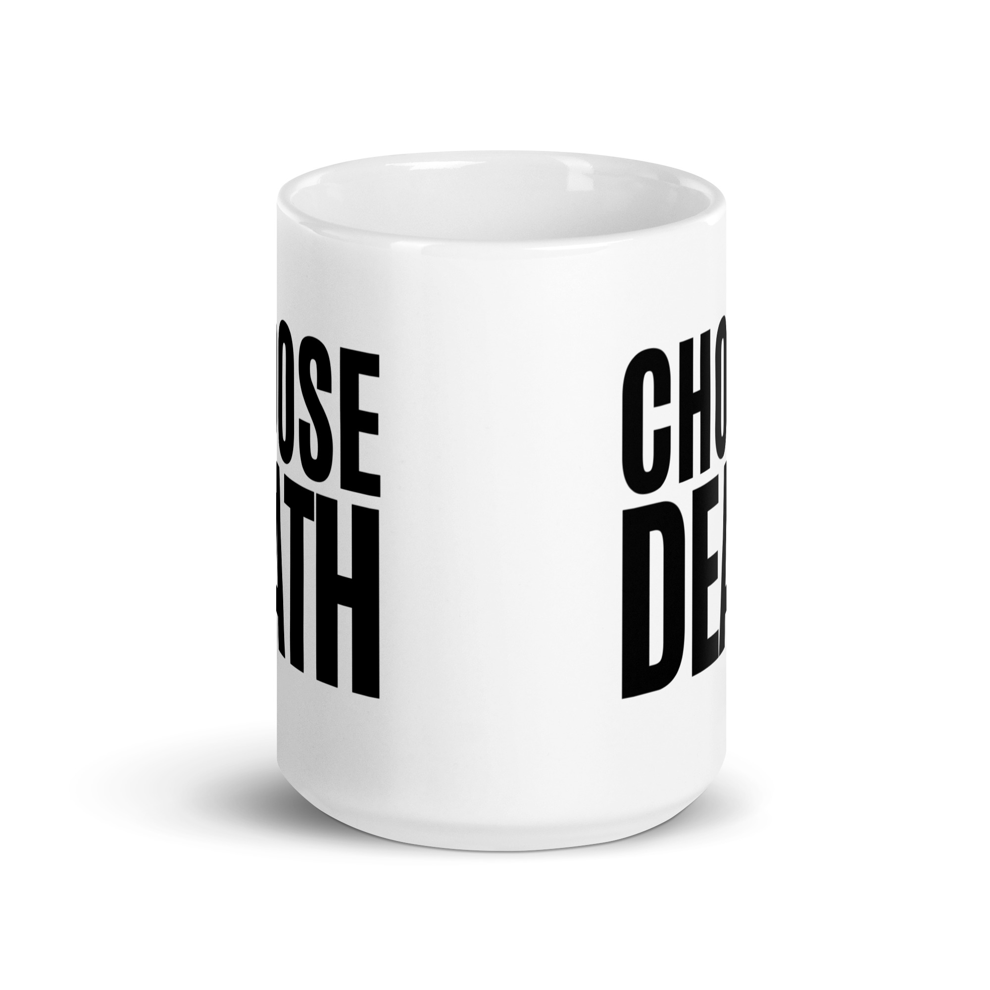 CHOOSE DEATH coffee mug - Image 6