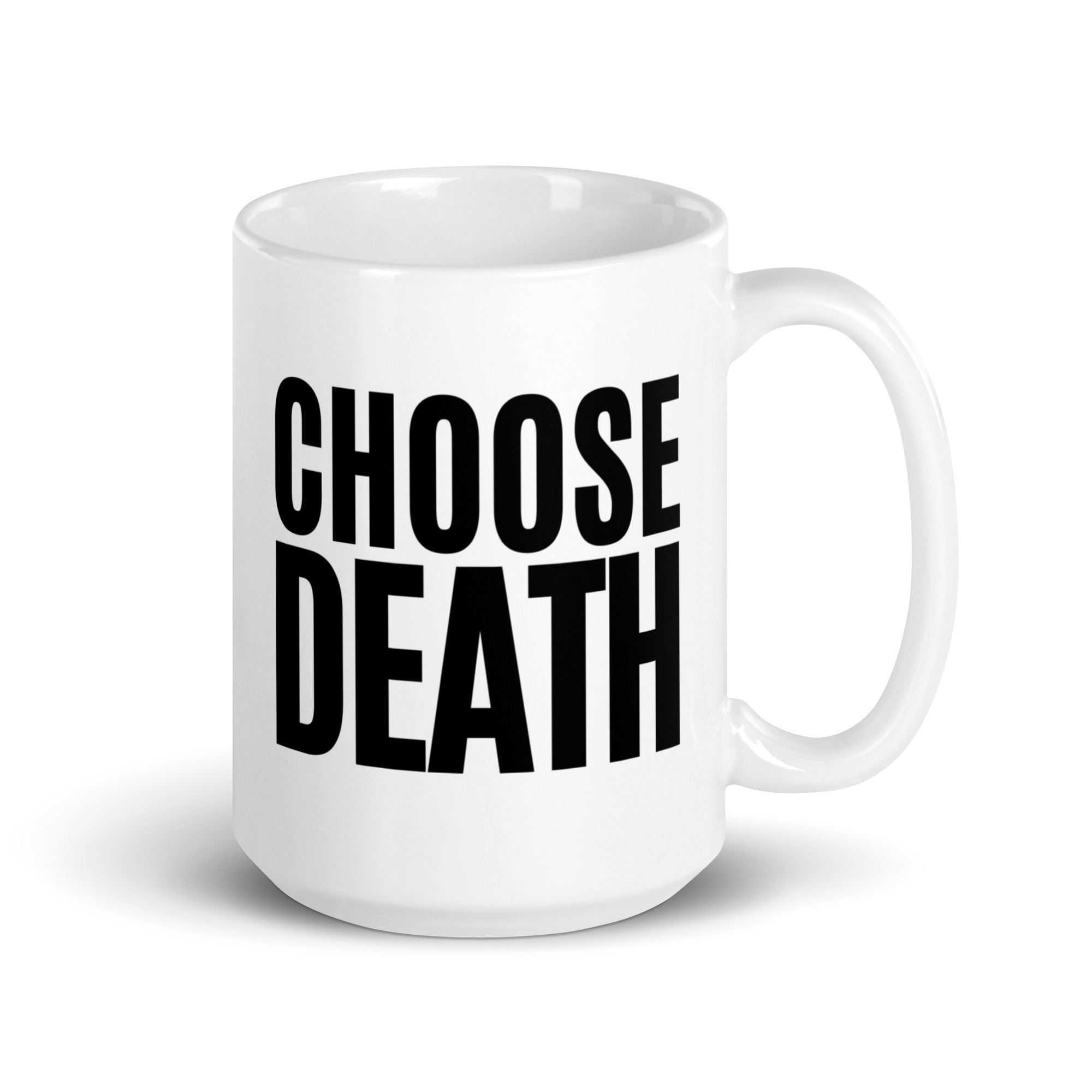 CHOOSE DEATH coffee mug - Image 4