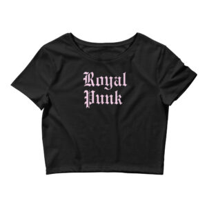 Gretchen Wieners Mean Girls Royal Punk Crop Top Tee