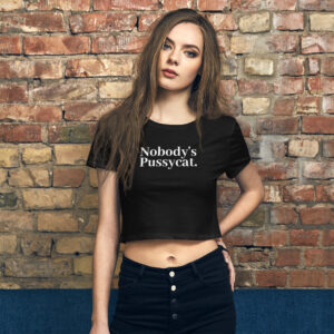 Bella Hadid Nobody's Pussycat Crop Top Shirt