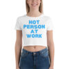 Chaeyoung HOT PERSON AT WORK Crop Top Shirt