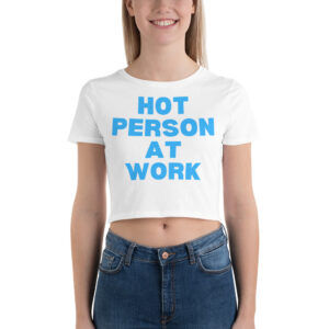 Chaeyoung HOT PERSON AT WORK Crop Top Shirt